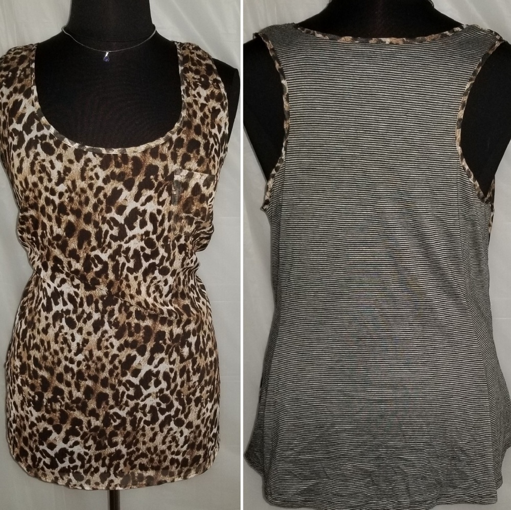 Torrid 1x two sided flowy tank - Picture 1 of 8